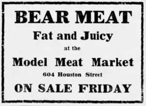 Bear Meat Ad Texas Grey